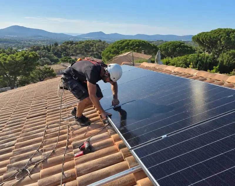 Installateur panneaux solaires Lherm — pose photovoltaïque sur toiture