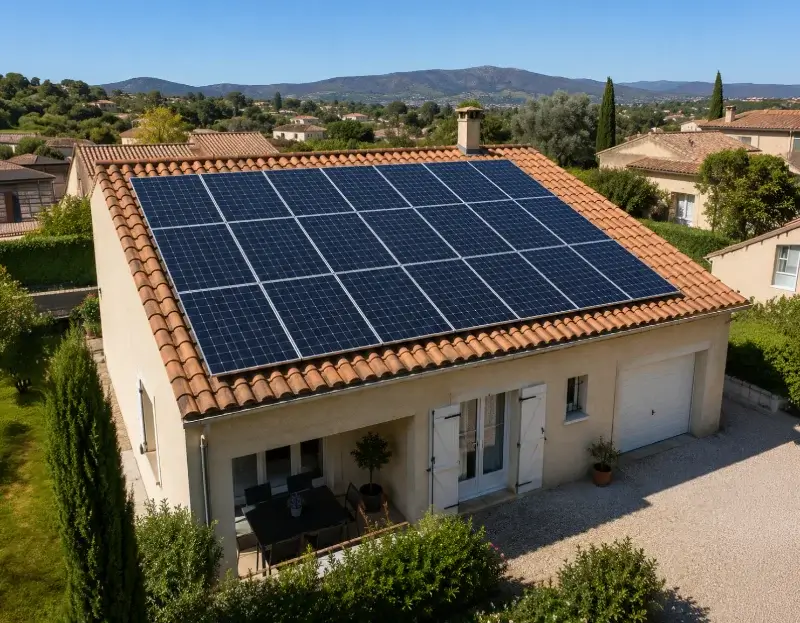 Prime à l'autoconsommation panneaux solaires Lherm — aide financière de l'État